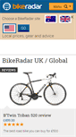 Mobile Screenshot of bikeradar.com